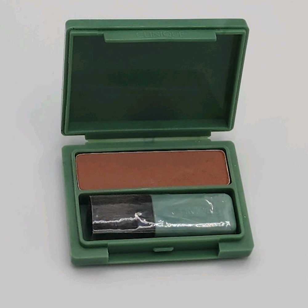 Vintage Clinique‎ Sheer Powder Blusher Silk Bronze .09 Oz New Old Stock No Box
